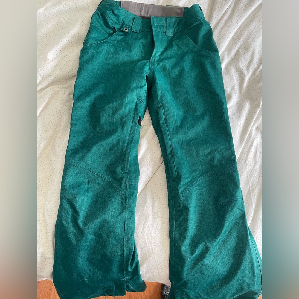 Green Snow Pants